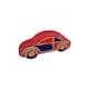 Alcancía de cuero coche - Artesanía