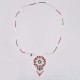 Collar otomi tricolor mexicano n11