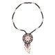 Collar circulo chaquira multicolor