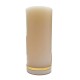 Cirio pascual dorado y blanco 10 cm