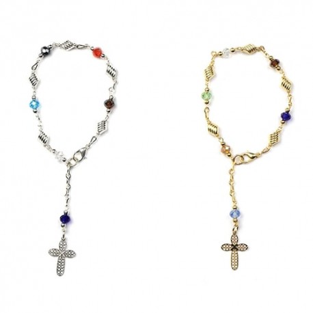 PULSERA ENGARCE DONA CON BARRIL METAL