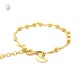 Pulsera decenario dorada