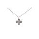 Cruz del Sagrado Corazón de Jesús plata
