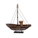 Velero sin vela de madera