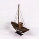Velero sin vela de madera