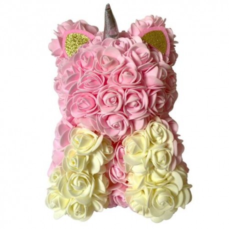 Unicornio de fummie blanco 24 cm en caja de regalo