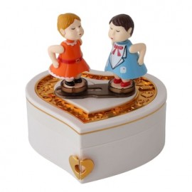 Caja músical corazón 15.5*15*16.5