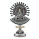Virgen Tehuana mediana 375 gramos - plata ley .925