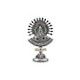 Virgen Tehuana mediana 375 gramos - plata ley .925