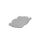 Charola rectangular 370 gramos - plata ley .925