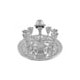 Kit licorera 1430 gramos - plata ley .925