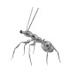 Escultura hormiga 206 gramos - Plata ley .925