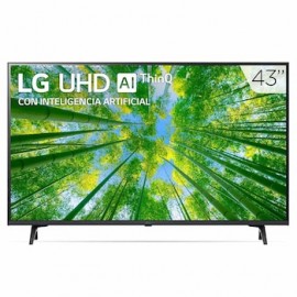 Pantalla LG UHD TV AI ThinQ 43 Pulgadas 4K SMART TV