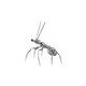 Escultura hormiga 206 gramos - Plata ley .925