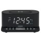 Radio Reloj Misik Con Cargador Inductivo Negro