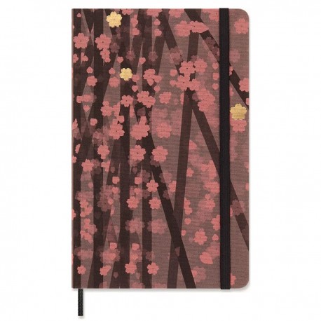 Libreta sakura grande negra hb