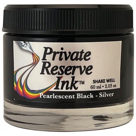 Tinta Private Reserve 60ml Black Silver