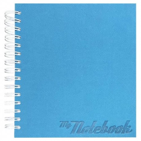 Libreta forma francesa sayulita azul