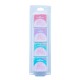 Set de 4 tintas para sellos en colores pastel