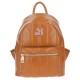 Mochila De Dama Barbie X Gorett Backpack Mediana Color Camel Modelo BR22067-K