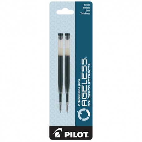 Repuestos ageless para boligrafo mr blister con 2 piezas