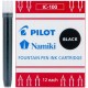 Cartucho para pluma fuente vanishing prera mr tinta negro