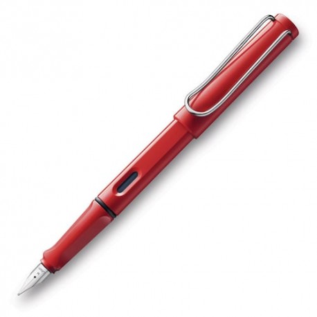 Pluma fuente Lamy rojo