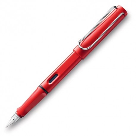 Pluma fuente Lamy Safari Red Plástico