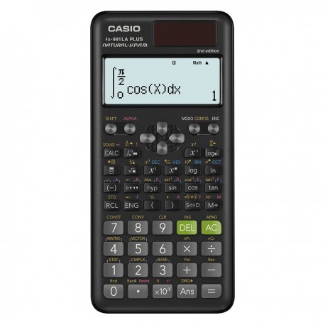 Calculadora Científica FX-991LAPLUS2-S-MT Casio negro
