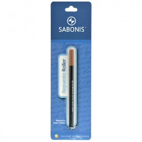 Repuesto SABONIS tipo roller tinta negra