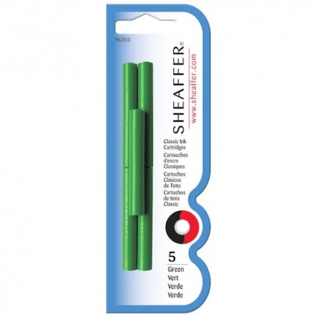 Cartucho Sheaffer Skrip verde