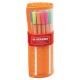 Rotulador Stabilo point 88 estuche roller