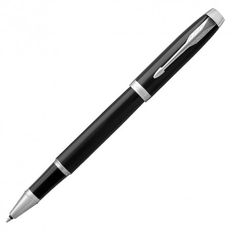 Parker Im Black Chrome Trim Roller Ball Fine Black Gifting box