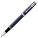 Parker Im Blue Chrome Trim Roller Ball Fine Black Gifting box