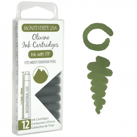 Cartucho 12 pack monteverde olivine
