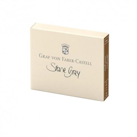 Cartuchos X6 Stone Grey Faber Castell