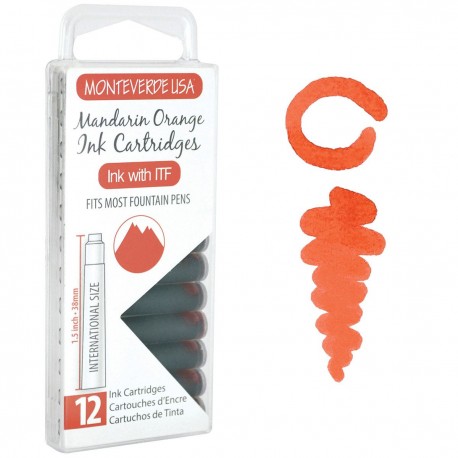 Cartucho 12 pack monteverde mandarine orange