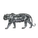 Tigre plateado