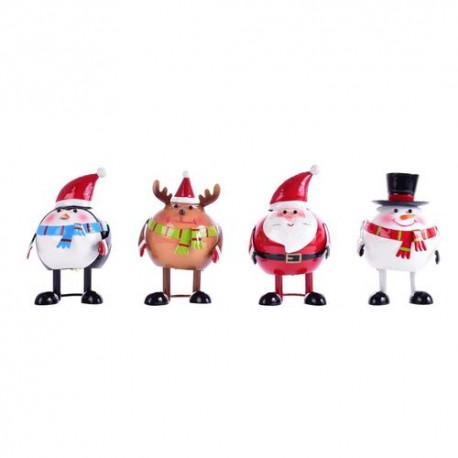 Surtido de 4 adornos decorativos