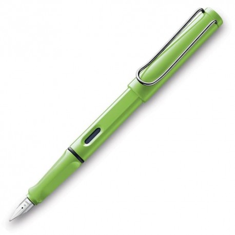 Pluma fuente Lamy verde