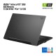 Laptop gamer Asus Tuf dash FX516PC-HN001W intel core 7-11TH 8GB Ram 512 SSD RTX 3050 gris