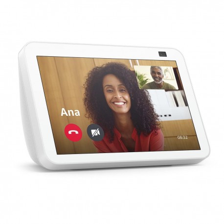 Bocina inteligente Echo Show 8 2da Gen Blanca