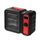 Bocina 6.5' BT C Luz HQ Rojo