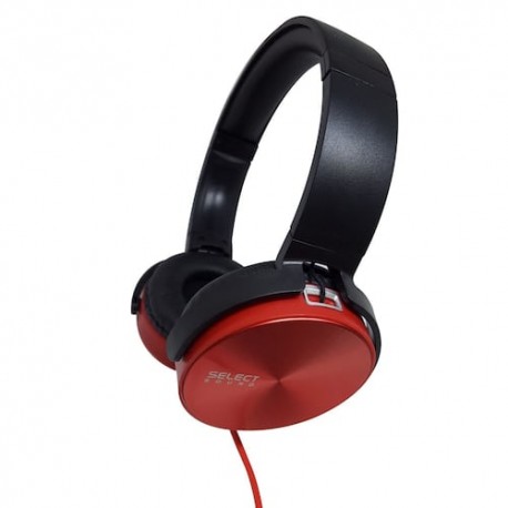 Audífonos Select Sound H100 HiFi Rojo
