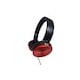 Audífonos Select Sound H100 HiFi Rojo