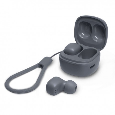 Audífonos STF mini bit TWS gris