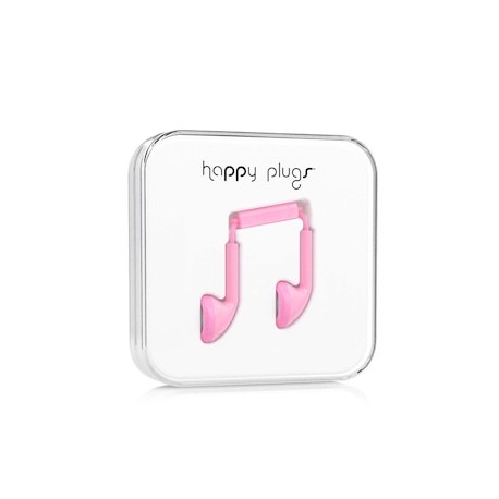Audífonos Happy Plugs 7702 Rosa