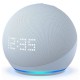 Bocina inteligente Echo Dot 5ta generación con reloj azul