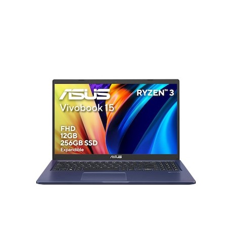 Laptop ASUS D515DA-BQ1590W Ryzen 3 12 GB RAM 256 SSD azul