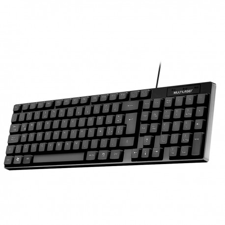 Teclado basico slim negro